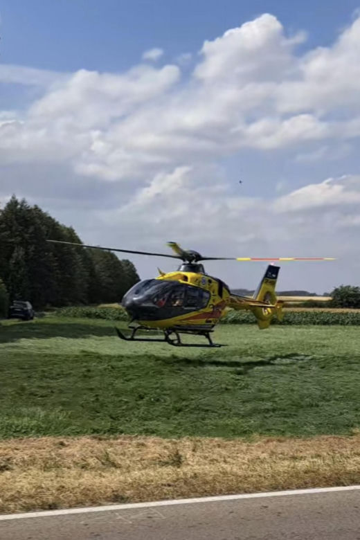 en strażak to prawdziwy bohater! Pan Tomasz ryzykował życiem, by ratować kierowcę z płonącego TIR-a