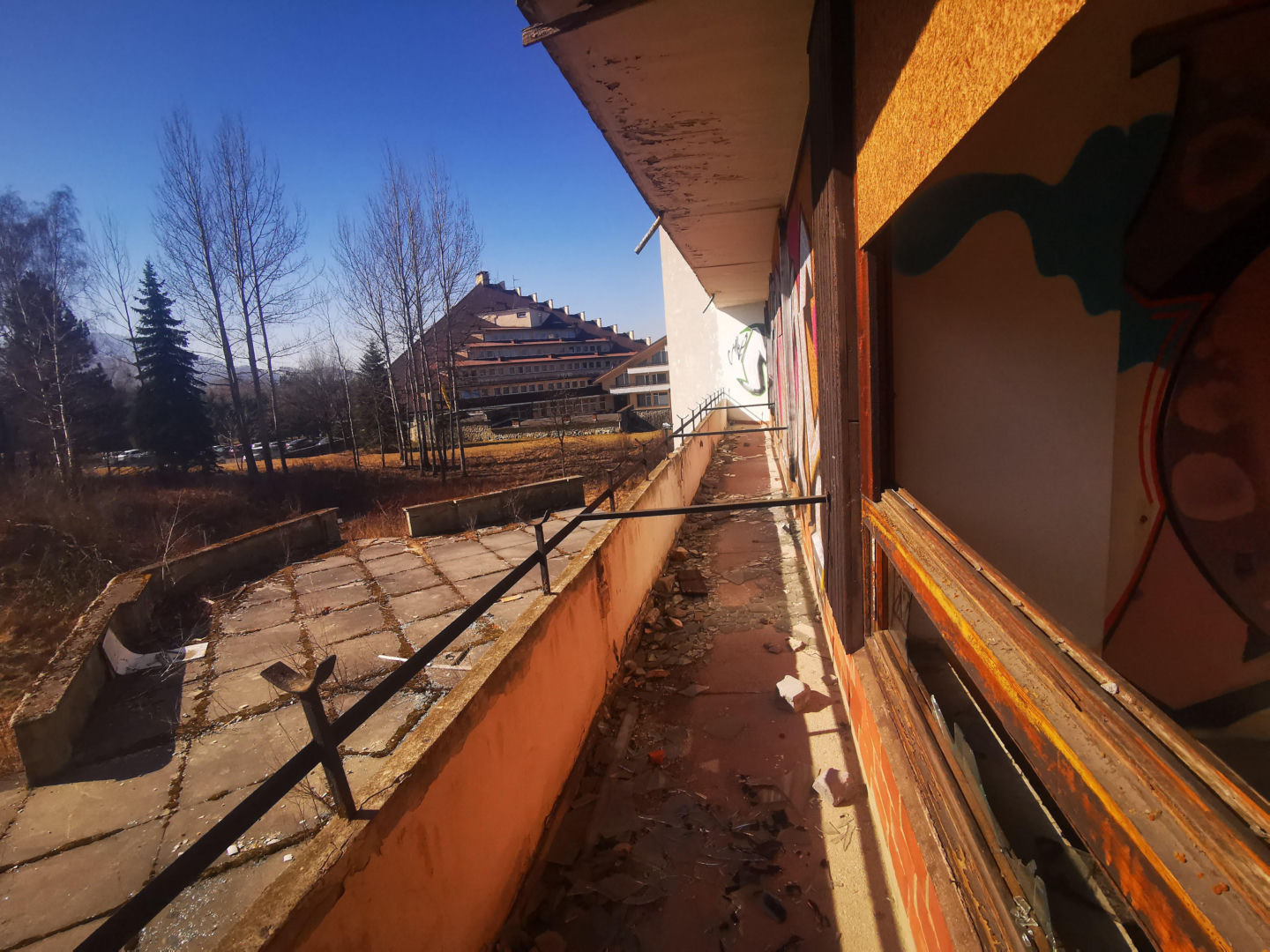 Opuszczone sanatorium Maciejka w Ustroniu w woj. śląskim