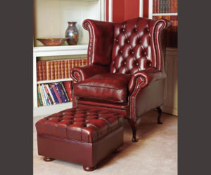 Fotel chippendale chesterfield