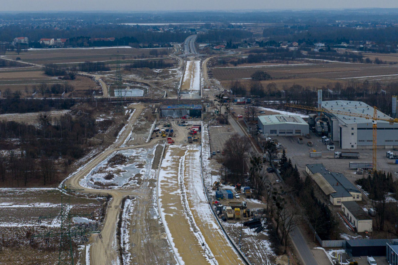 Obwodnica Oświęcimia w budowie - DK44