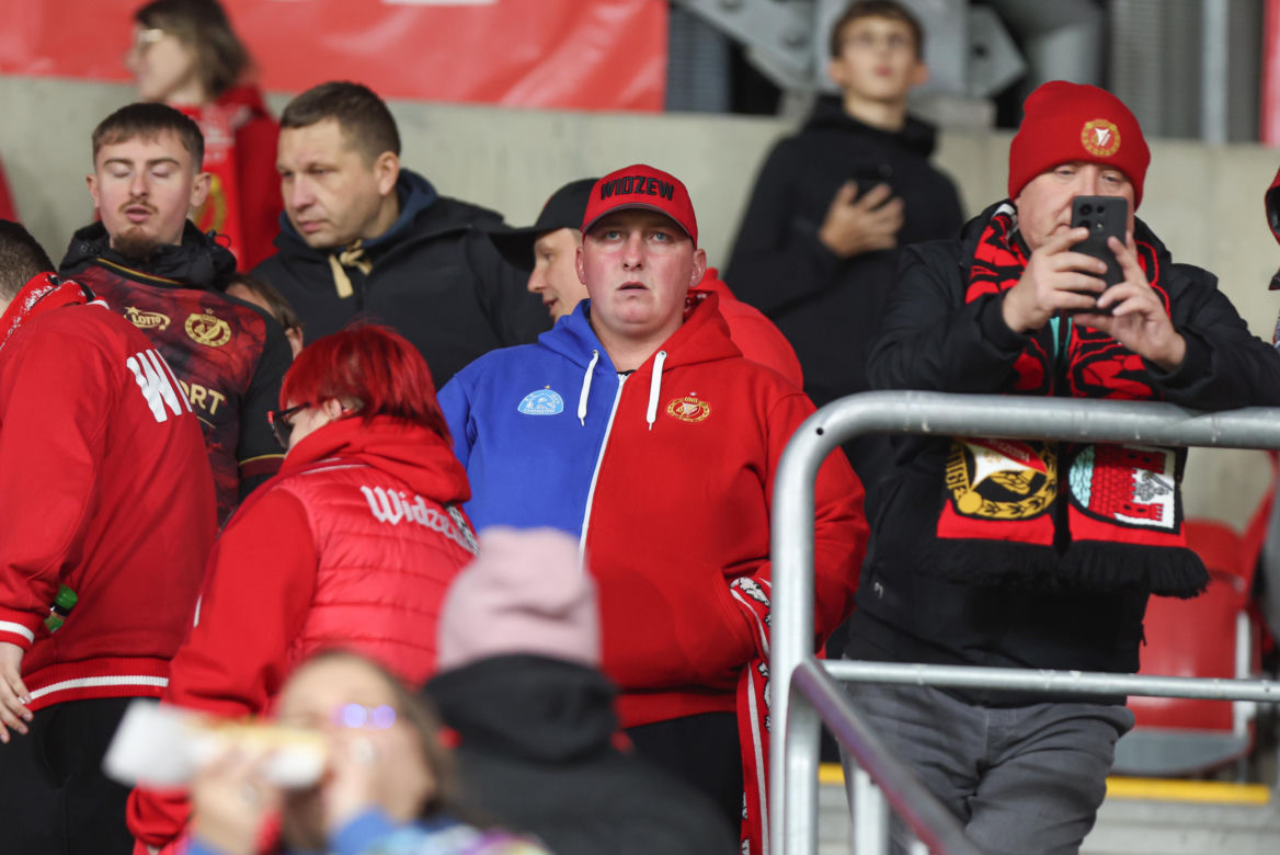Widzew Łódź - Górnik Zabrze: Zdjęcia kibiców i zawodników z klasyku w ramach 12. kolejki PKO BP Ekstraklasy