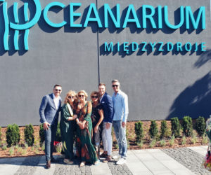 Kasprzyk, Kurowska i Kaliszuk w Oceanarium