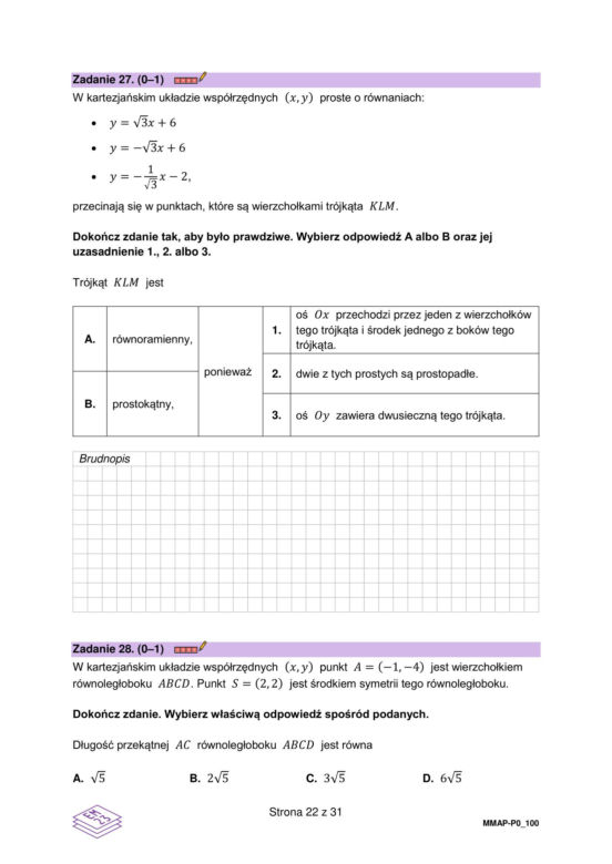 Matura poprawkowa 2023: matematyka. Arkusze CKE i odpowiedzi rozwiązane przez eksperta [Formuła 2023] 