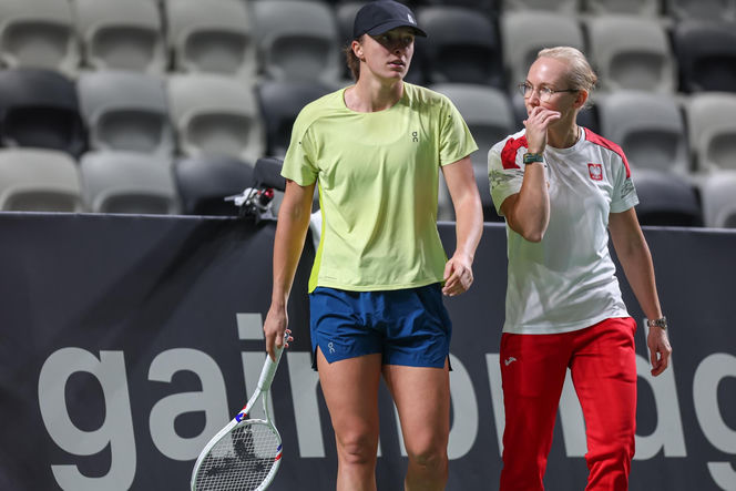 Iga Świątek na  Billie Jean King Cup