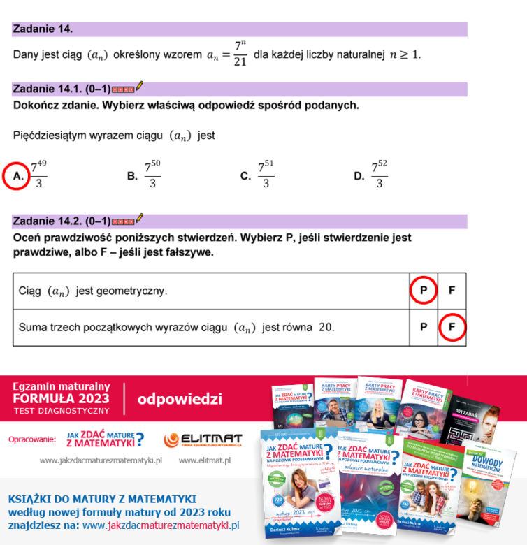 Matura próbna: matematyka 2023. Arkusze CKE + sugerowane odpowiedzi [29 września 2022]