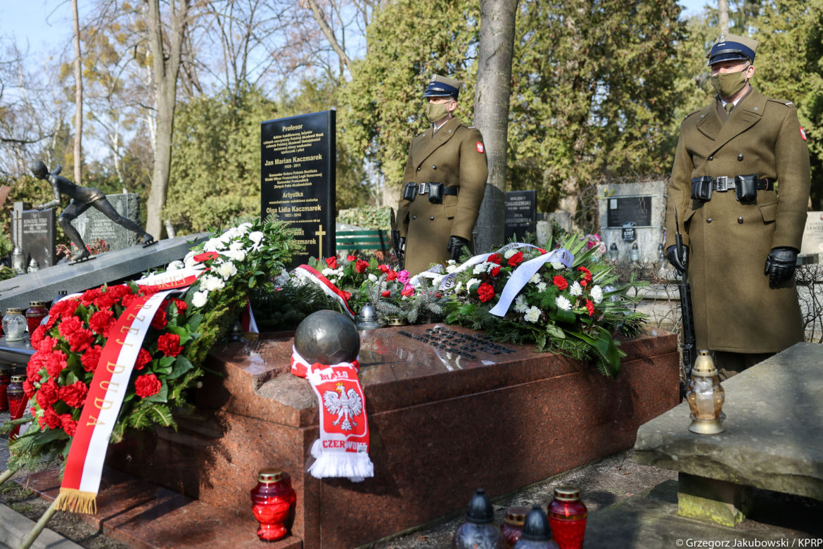 Prezydent Andrzej Duda oddał hołd Kazimierzowi Górskiemu