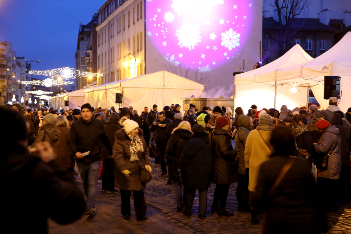 Wiceprezydent Warszawy podzielił się opłatkiem