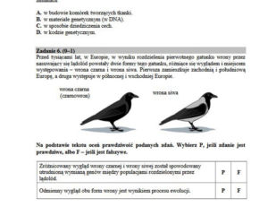 Egzamin gimnazjalny 2019 - część przyrodnicza