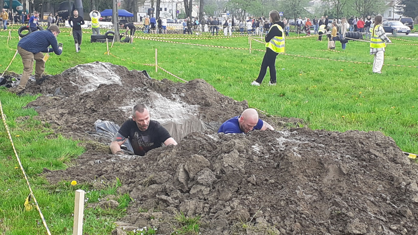 Pancerna przeprawa 2022 w Żurawicy