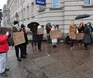 Szczecin: Przesłuchanie organizatorki strajku kobiet