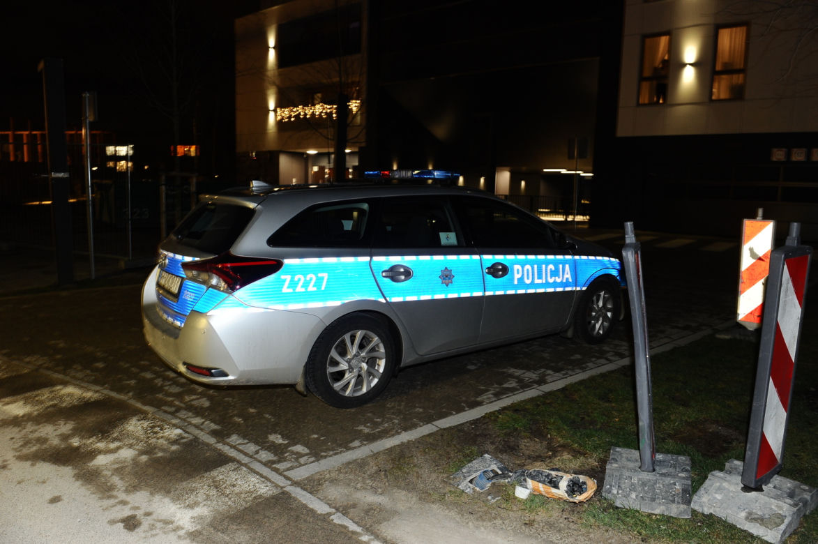 Tajemnicza akcja policji na Wilanowie
