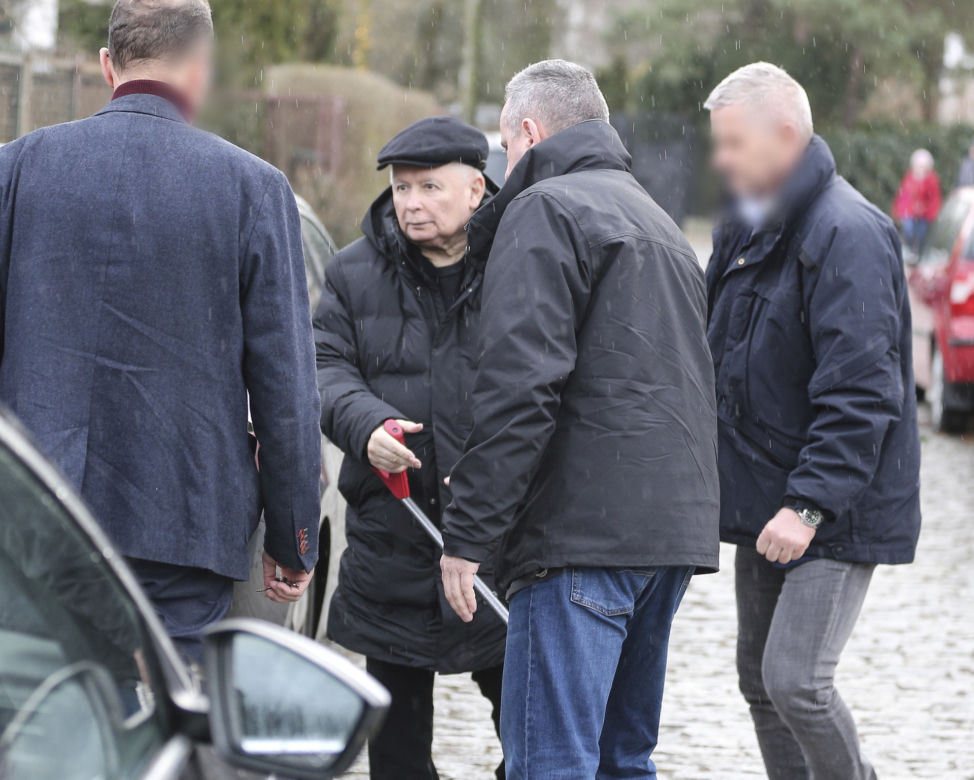 Jarosław Kaczyński wyszedł ze szpitala