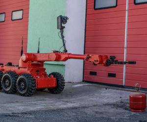 Wielkopolscy strażacy będą pracować z robotem! Ma na imię IBIS i jest jedyny w województwie!