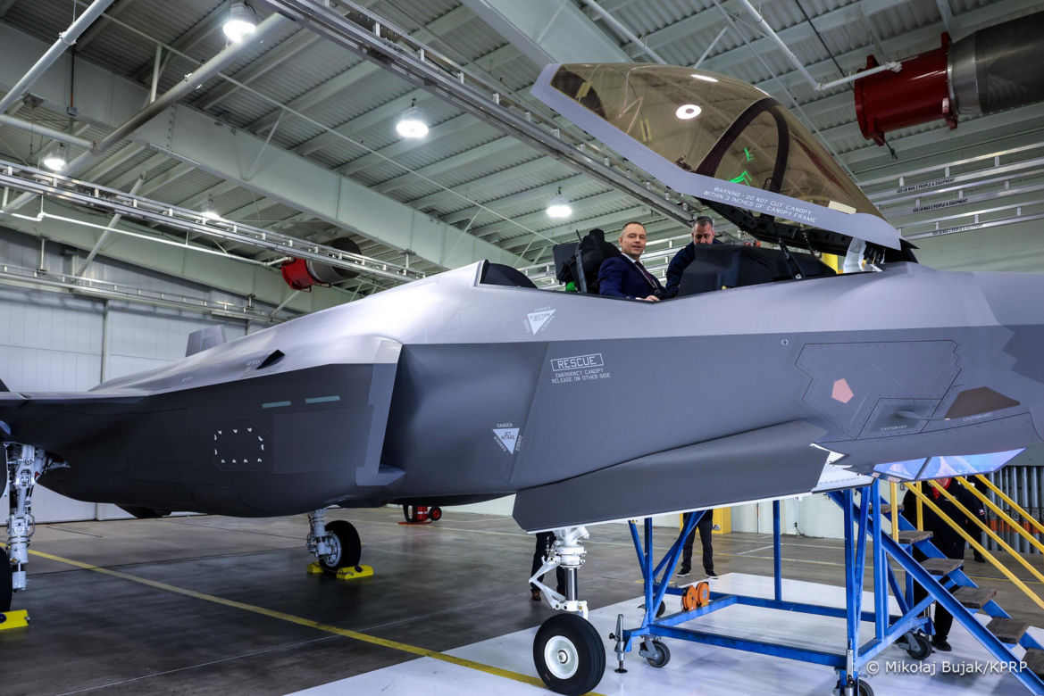 Nawrocki w zakładach Lockheed Martin