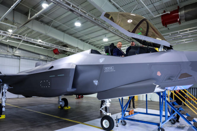 Nawrocki w zakładach Lockheed Martin