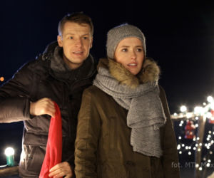 M jak miłość odc. 1068. Ala (Olga Frycz) Paweł (Rafał Mroczek)