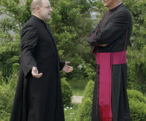 Zborowski i Żak żartują w temacie Rancza. Serialowi biskupi rozbawili fanów