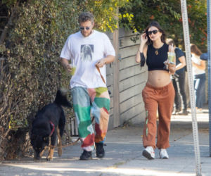 Emily Ratajkowski w ciąży i jej mąż Sebastian Bear-McClard