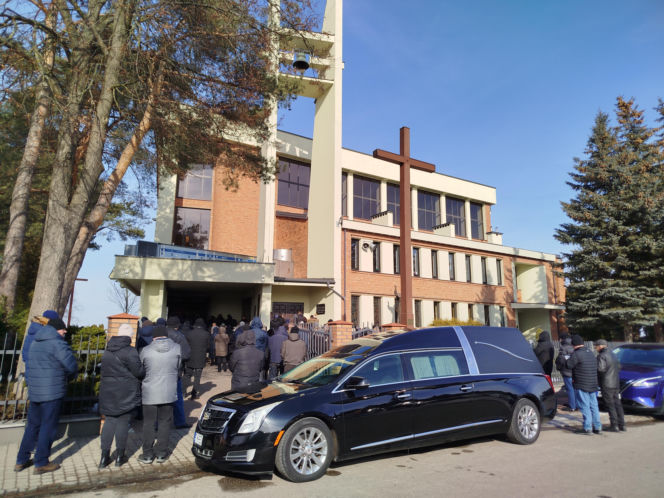 Pogrzeb śp. Janusza Cabaja, radnego miasta Siedlce, 21.02,2026