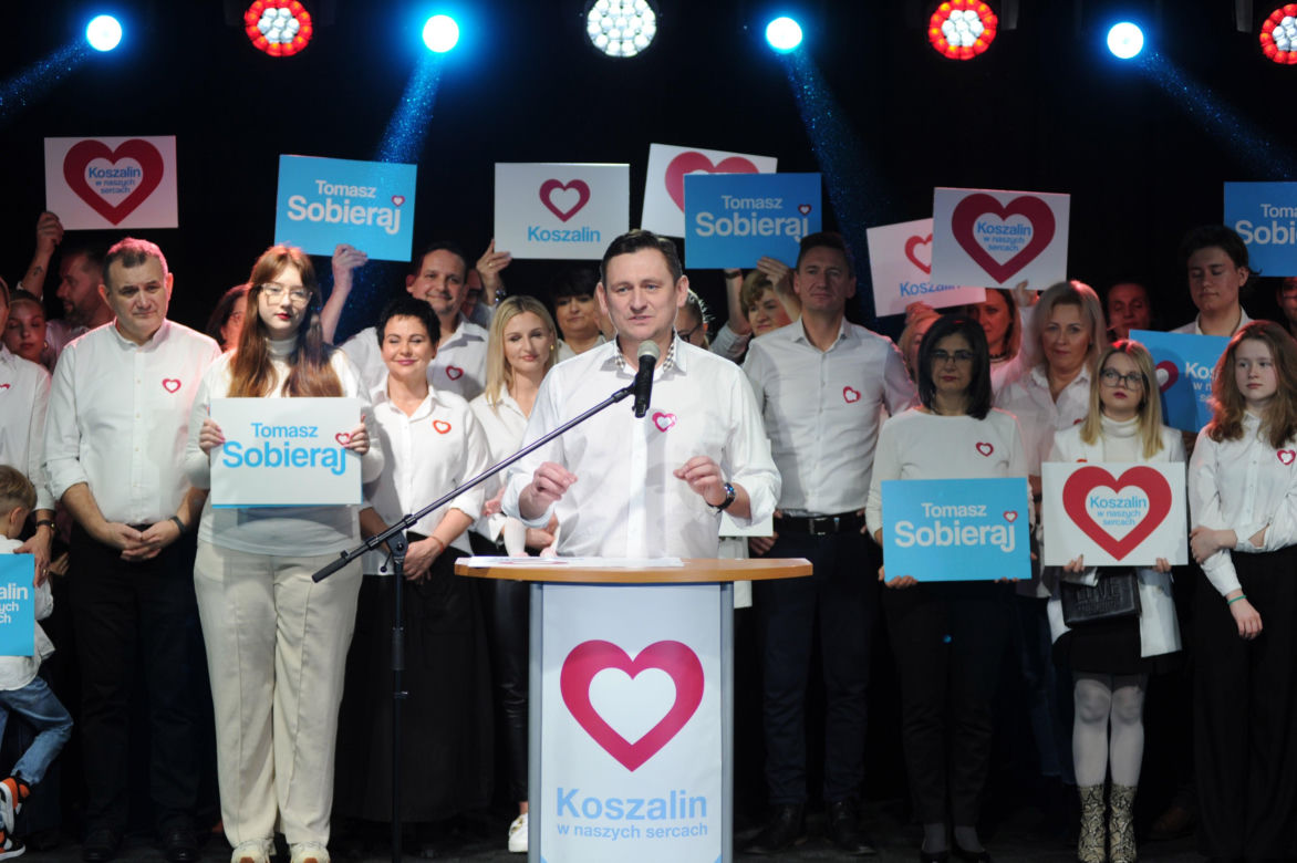 Tomasz Sobieraj nowym prezydentem Koszalina