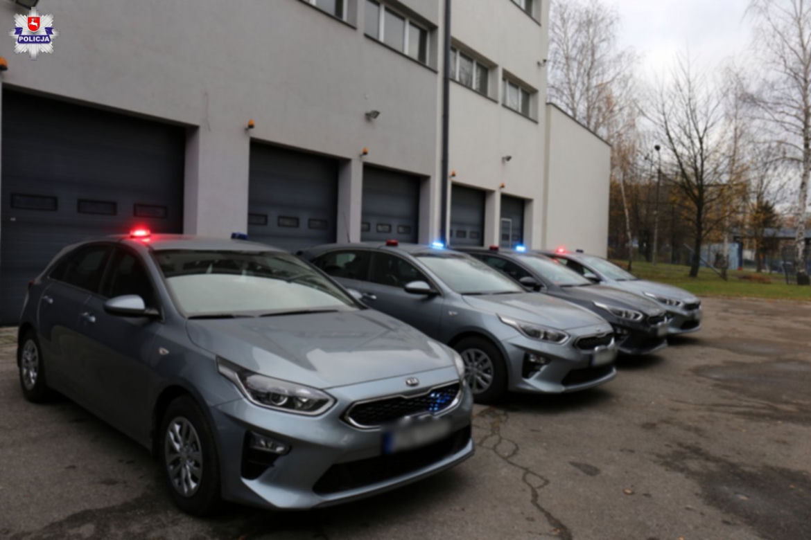 Nowe radiowozy dla policjantów z Lubelszczyzny