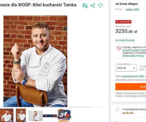 Niezwykła pamiątka po Tomaszu Jakubiaku trafiła na aukcję WOŚP. Cena już robi wrażenie