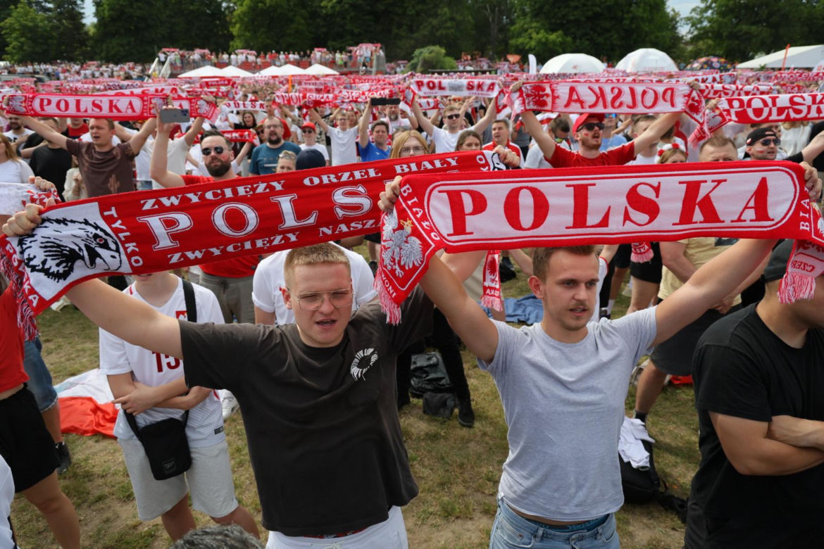 Warszawska Strefa Kibica na Euro 2024 - mecz Polska-Holandia