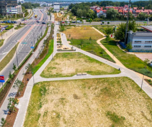 Park nad Południową Obwodnicą Warszawy w Warszawie