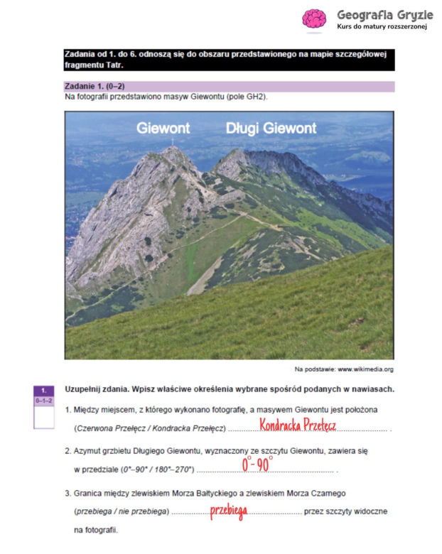 Matura 2025 geografia rozszerzona - odpowiedzi 
