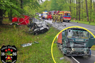Młody Ukrainiec i jego pasażerka zginęli w zderzeniu z ciężarówką w Wielkopolsce. Ujawnili brutalny fakt o kierowcy