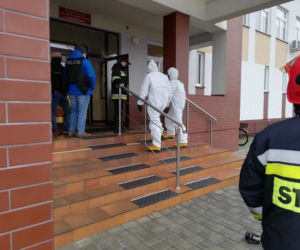 Ewakuacja przedszkola w Trzebownisku