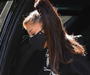 Ariana Grande z psem