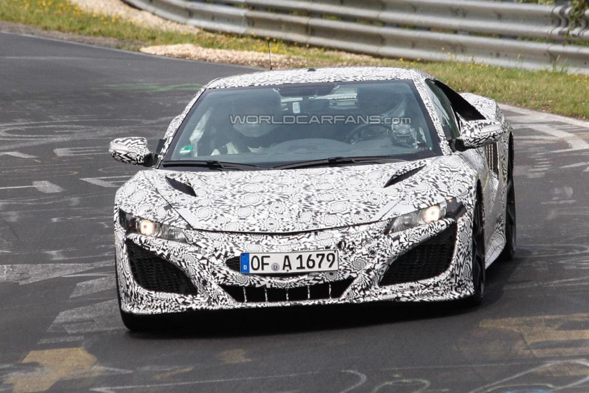 Honda NSX - zdjęcia szpiegowskie