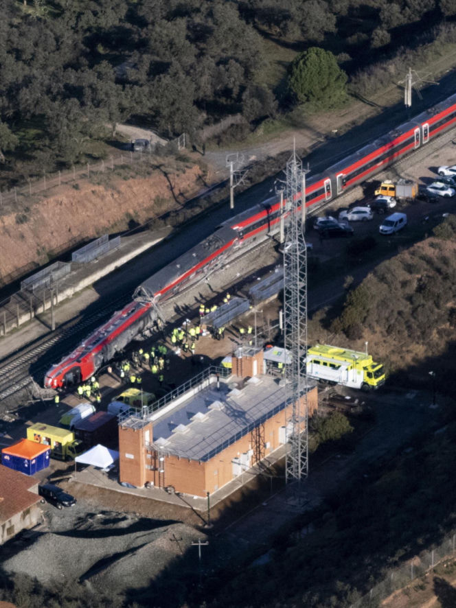 Katastrofa kolejowa w Hiszpanii