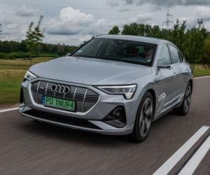 Audi e-tron Sportback 55 quattro S line (Florett Silver)