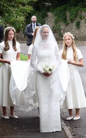 Ślub Petera Phillipsa i Harriet Sperling