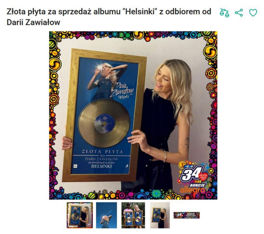 Gwiazdy grają z WOŚP na całego. Od sukni Santor po rakietę Świątek. Są też nocowanka z Wieniawą, pląsy z Musiałem i pranie z Dereszowską