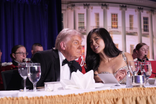 Strzały na kolacji z udziałem Donalda Trumpa