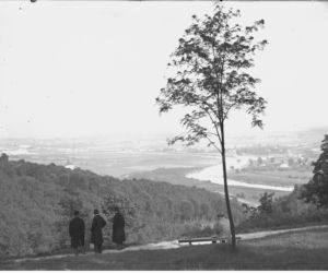 Panorama Krakowa 90 lat temu