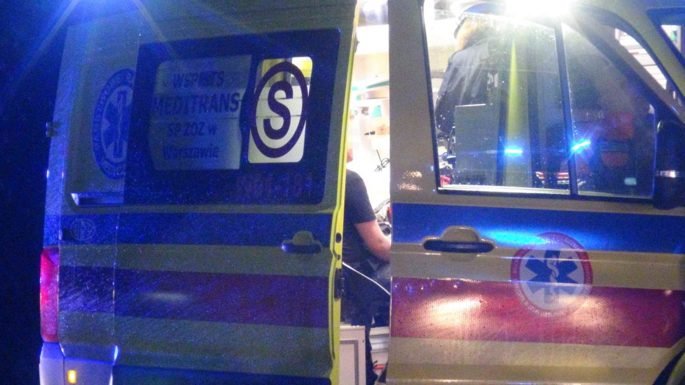 Zmiótł pieszego rozpędzonym audi. Ratownicy reanimowali ranne, dramatyczna akcja