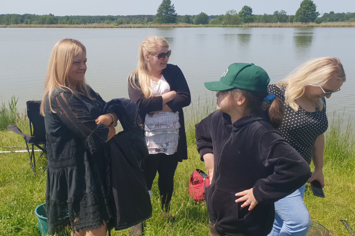 Zawody wędkarskie nad zalewem Muchawka i piknik wędkarski w Siedlcach