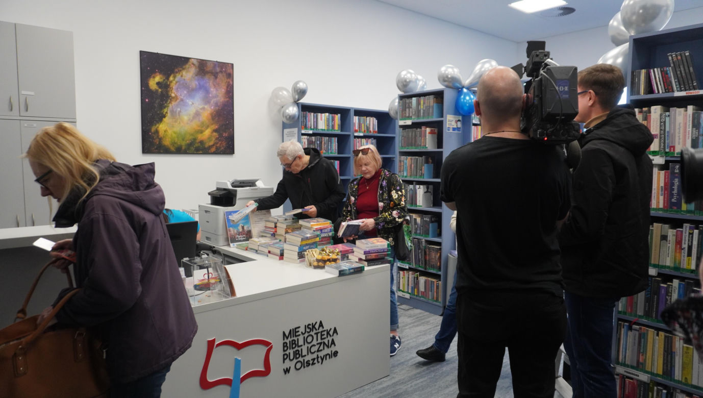 Kosmiczna biblioteka przeniosła się w nowe miejsce. Jak teraz wygląda? Byliśmy w środku