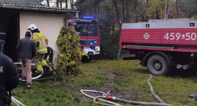 Tragiczny pożar, nie żyją dwie osoby. W domu mieszkali bracia