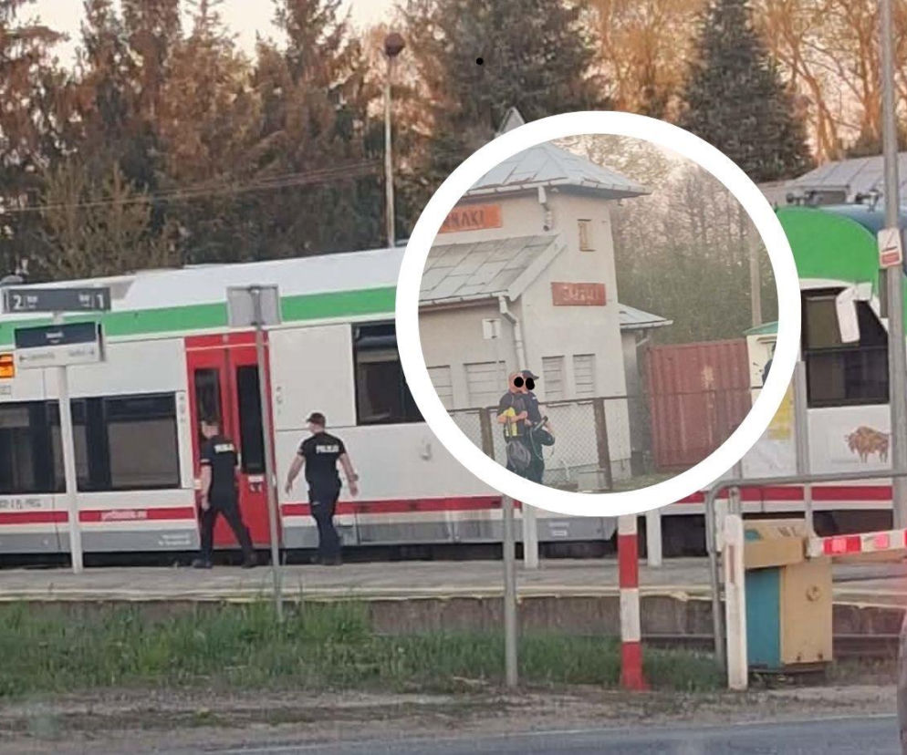 Sarnaki: Awanturował się w pociągu, interweniowała policja!