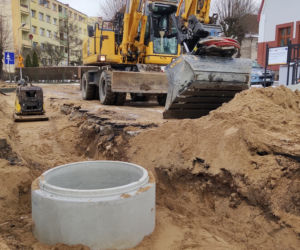 Trwają prace drogowe w Połczynie-Zdroju