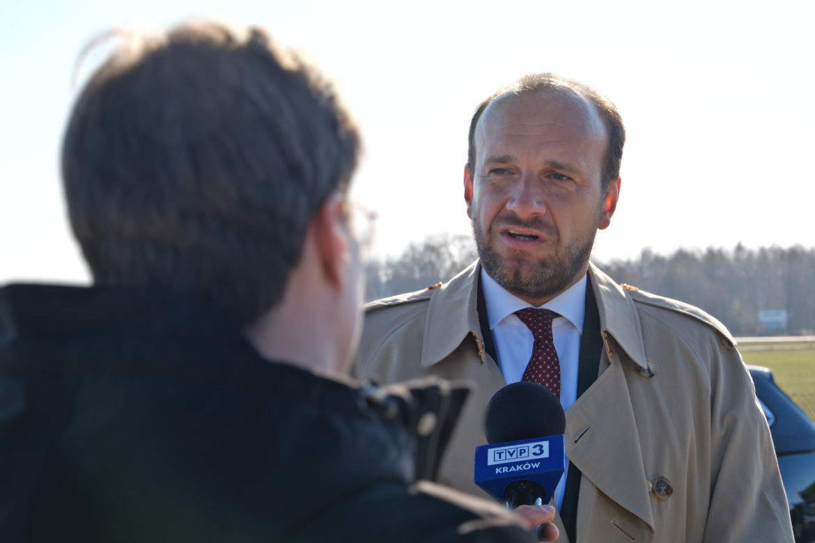 Wola Dębińska: Otwarcie nowoczesnego punktu kontroli ITD