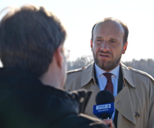 Wola Dębińska: Otwarcie nowoczesnego punktu kontroli ITD