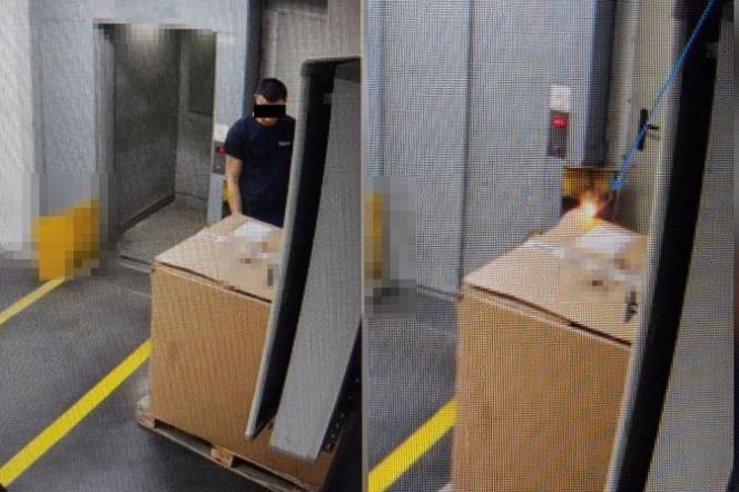 Monitoring nagrał 24-latka. Szokujące, co zrobił! Po wszystkim wrócił do pracy