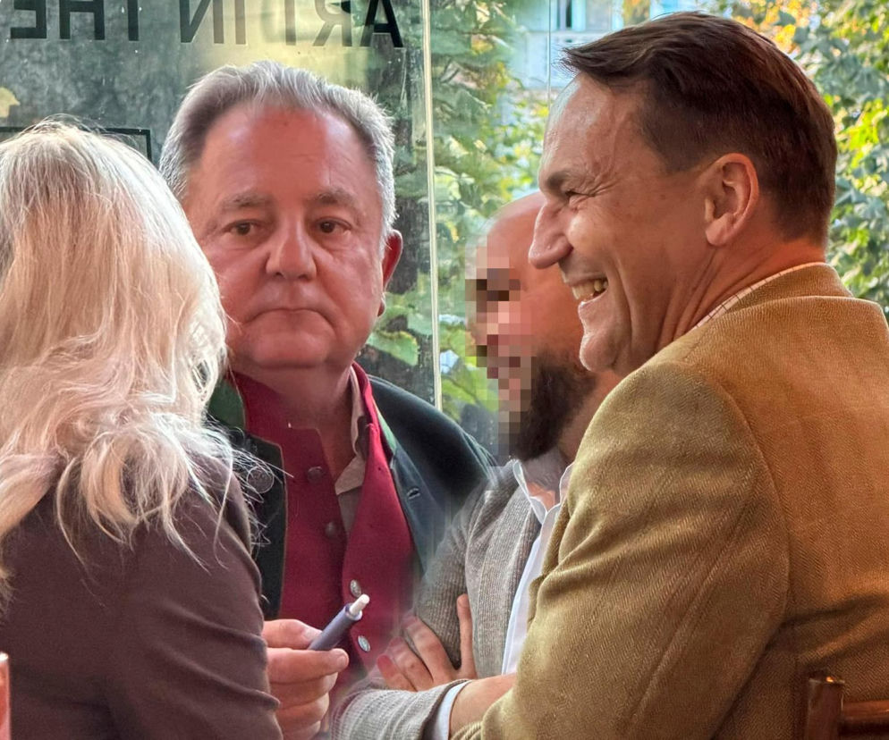 Sikorski i Makłowicz w krakowskim Bunkier Café