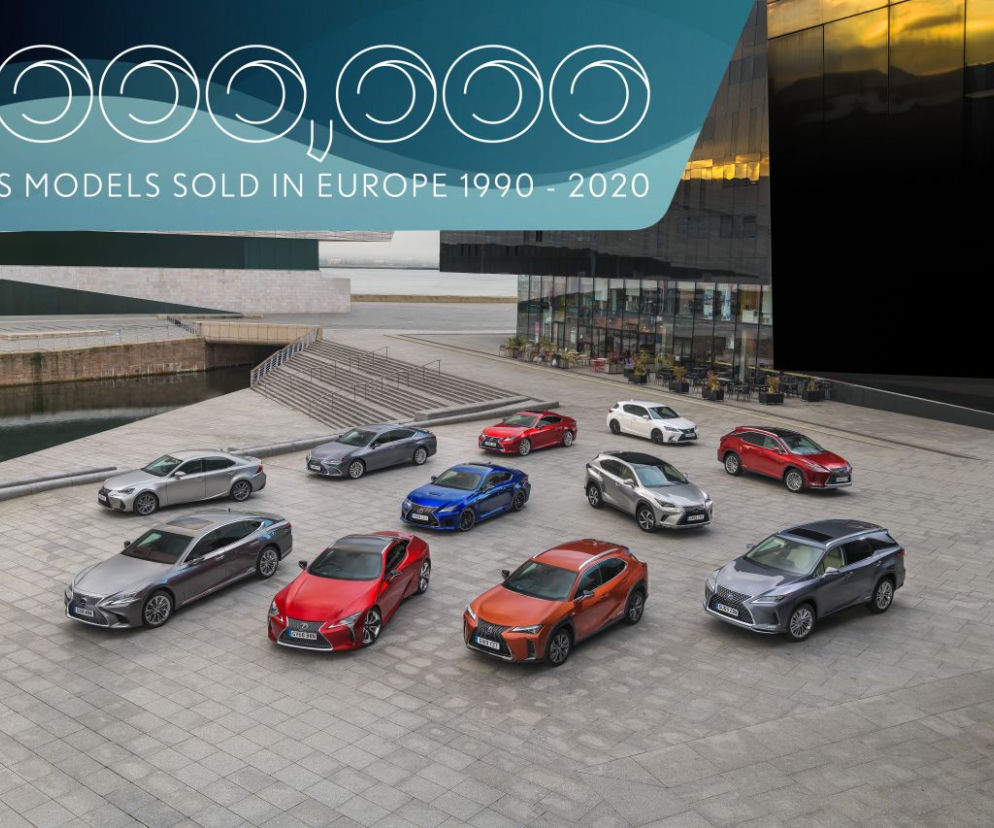 Lexus sprzedał w Europie już milion samochodów